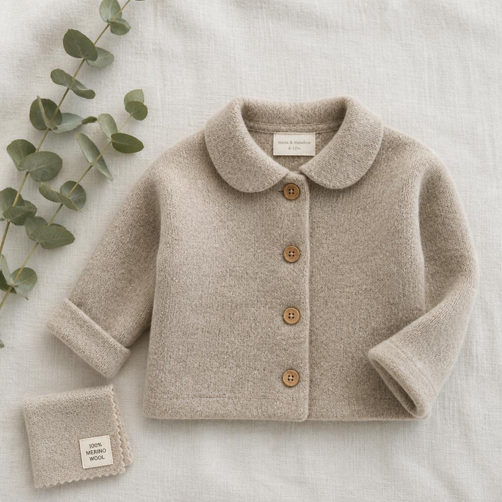 Boiled Wool Baby Jackets